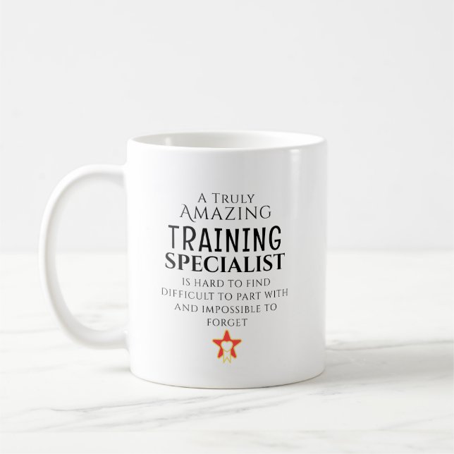 Mug Spécialiste de formation incroyable difficile à tr (Gauche)
