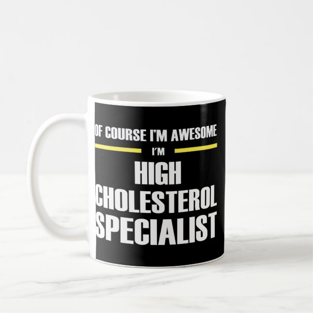 Mug Spécialiste du cholestérol élevé (Gauche)