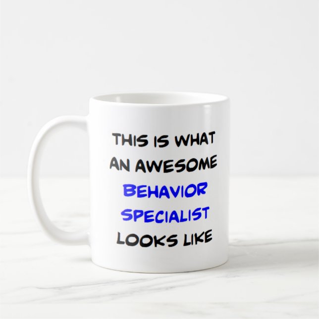 Mug spécialiste du comportement, génial (Gauche)
