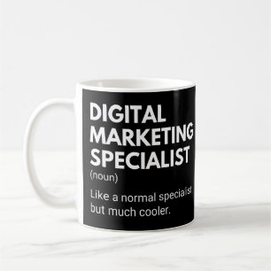 Mug Spécialiste du marketing numérique Citation drôle