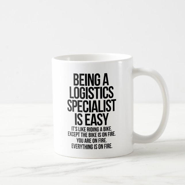 Mug Spécialiste en logistique (Droite)