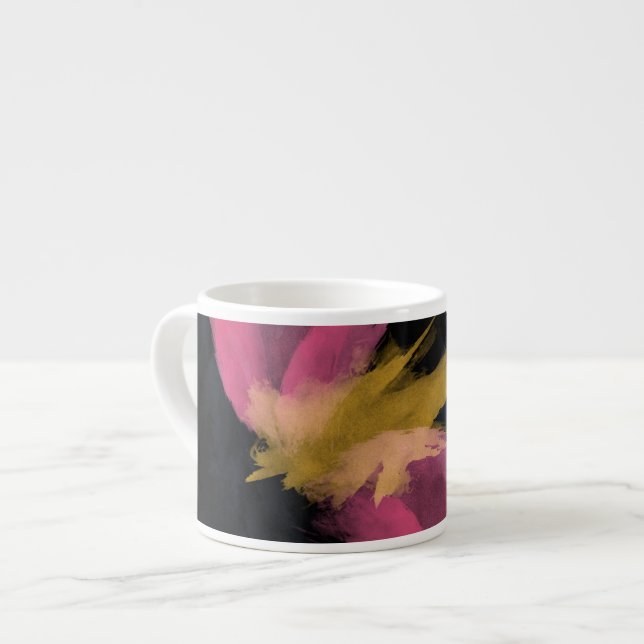 Mug Spécialité 3 Tailles, Aquarelle Vol de Minuit (Devant gauche)