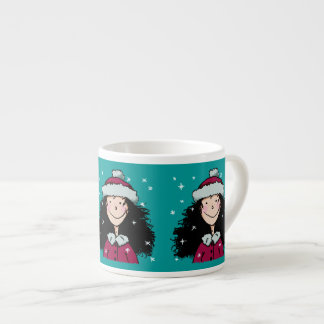Mug Spécialité 3 Tailles, Fille d'Hiver