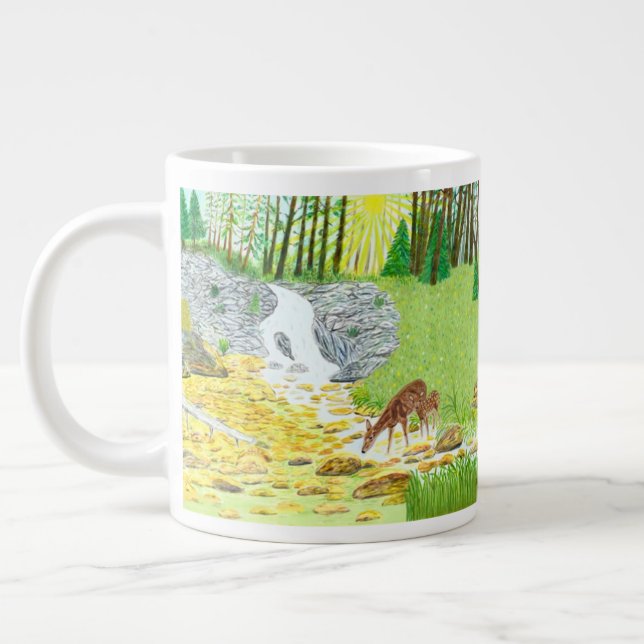 Mug Spécialité Biche et Faon (Gauche)