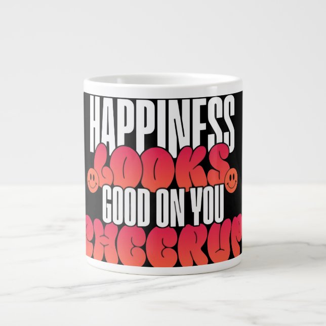 MUG SPÉCIALITÉ COUPE KITCHEN HAPPY LOOK CHEER UP (Devant)