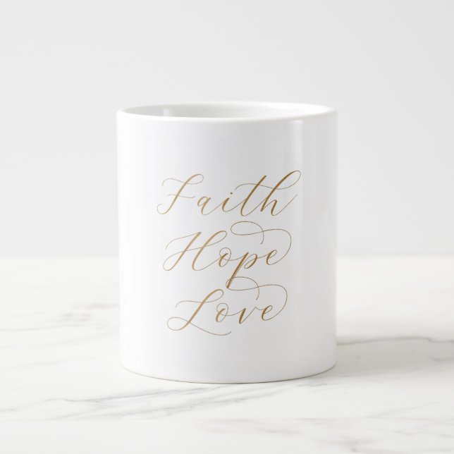 Mug Spécialité Foi Espoir Amour (Devant)