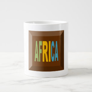 Mug Specialty  Jumbo blanche CHOCOLAT  AFRICA