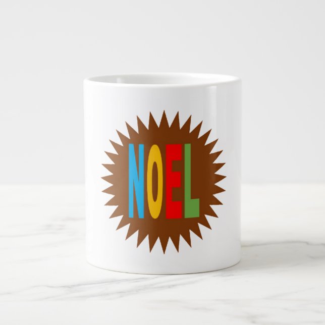 Mug Specialty  Jumbo blanche  SOLEIL  NOEL (Devant)