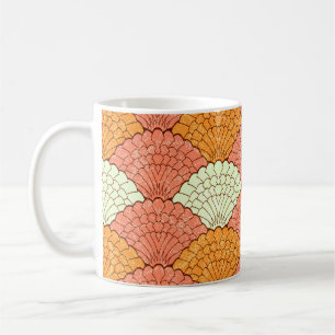Mug Spectacle de coquilles : Motifs de la mer Abstrait