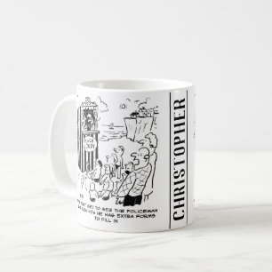 Mug Spectacle de Punch et Judy Policier manquant