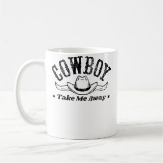 Mug Spectacle de Rodéo Cowboy Emmène-moi Ailleurs Pour