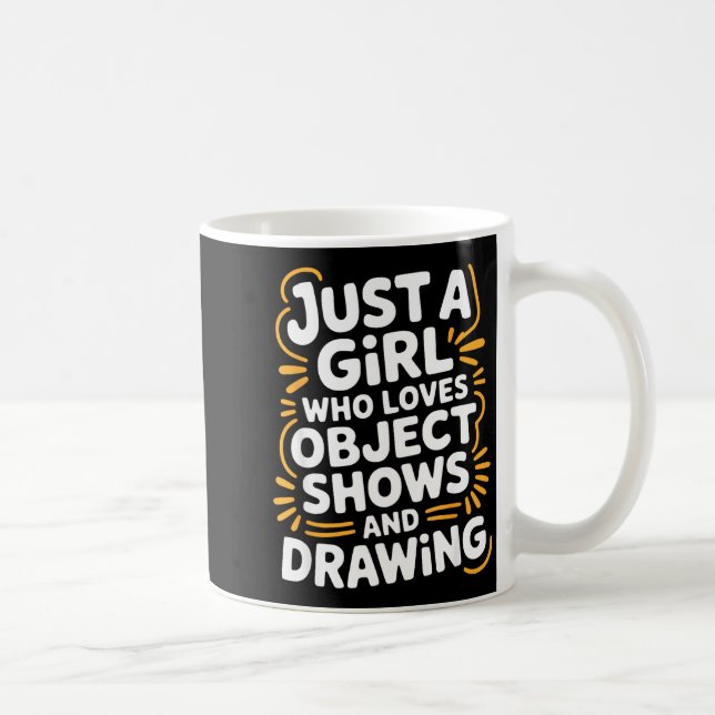 Mug spectacles d'objets _ dessins d'enfants drôles de  (Droite)