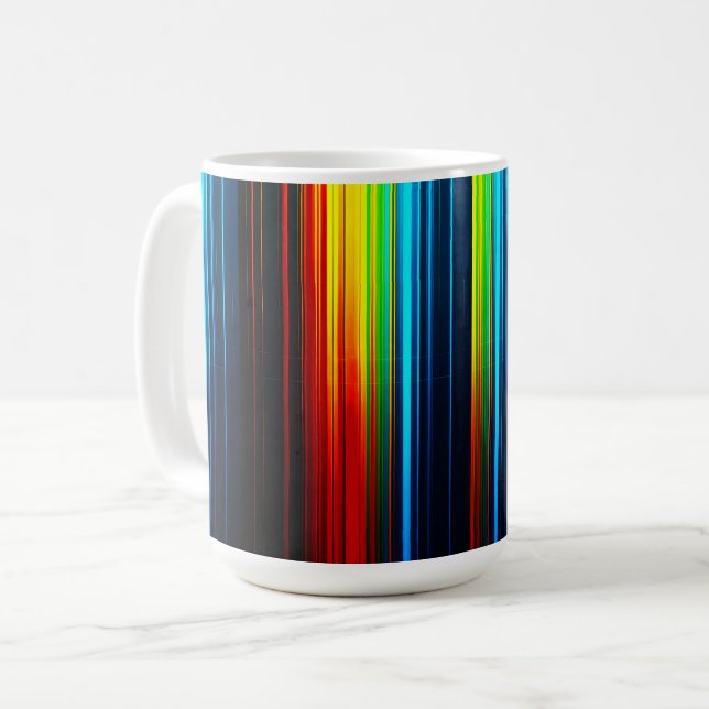 Mug Spectre de Lumière Vibrant (Devant gauche)