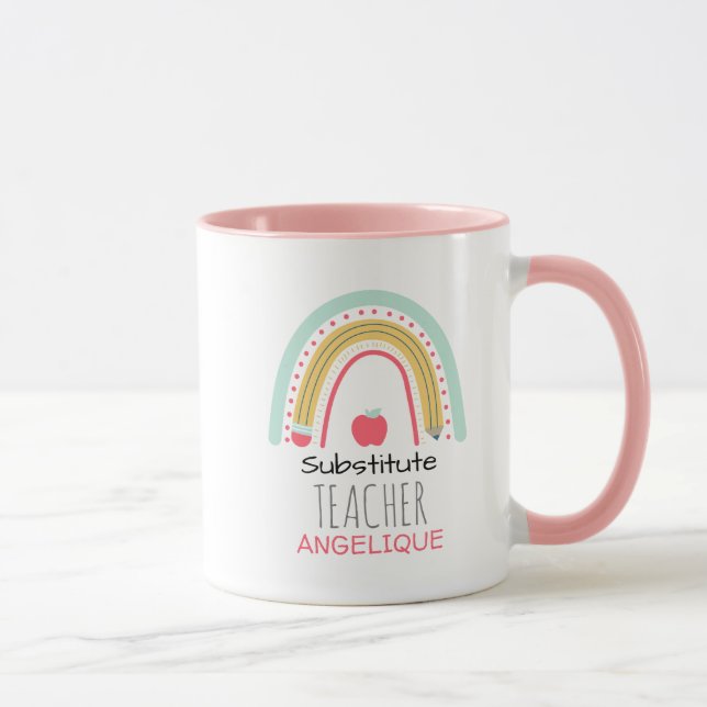 Mug Spectre éducatif : Remplacer l'arc-en-ciel de l'en (Droite)