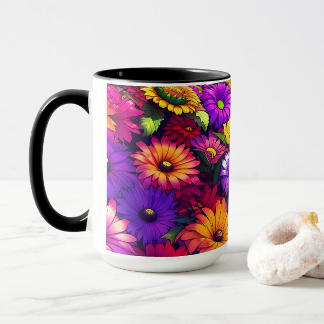 Mug "Spectre florissant" (Avec donut)