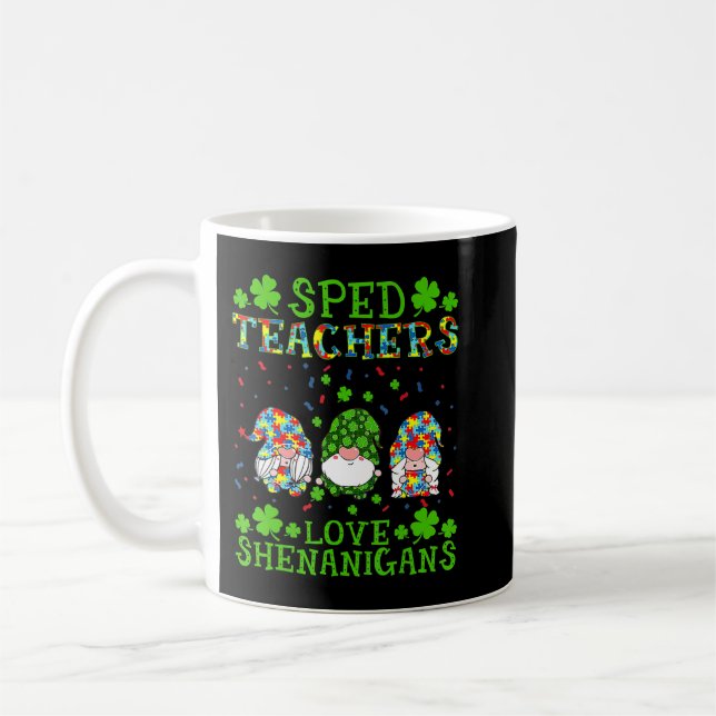 Mug SPED Enseignants Aimer Shenanigans Sensibilisation (Gauche)