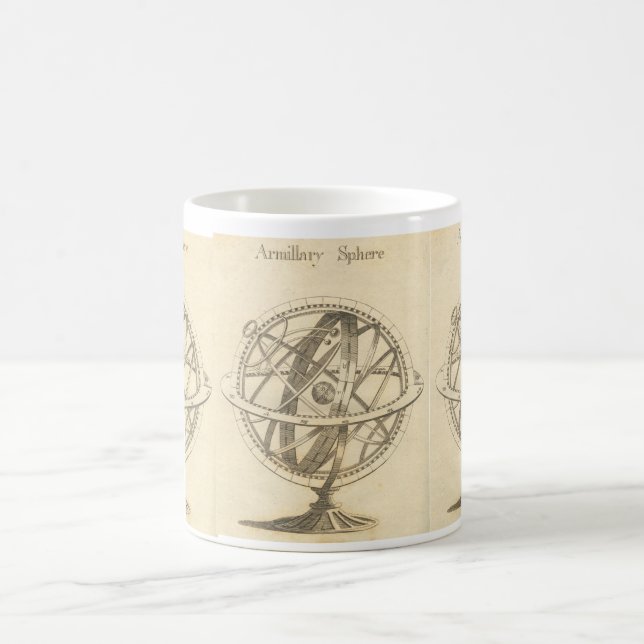 Mug Sphère Armillaire Croquis Original (Centre)