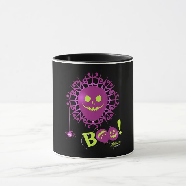 Mug Spider Cadeau Boo Ghost Bats Spider Déplaisant Hal (Centre)
