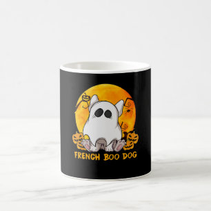 Mug Spider Gift French Boo Bulldog Avec Citrouille Spi