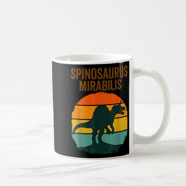 Mug Spinosaurus mirabilis espèce de nouveau dinosaure  (Droite)