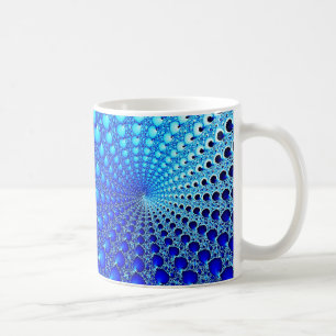 Mug Spirale bleue d'huître