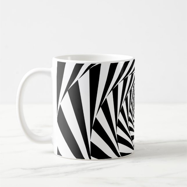 Mug spirale de motif de conception Arrière - plan (Gauche)