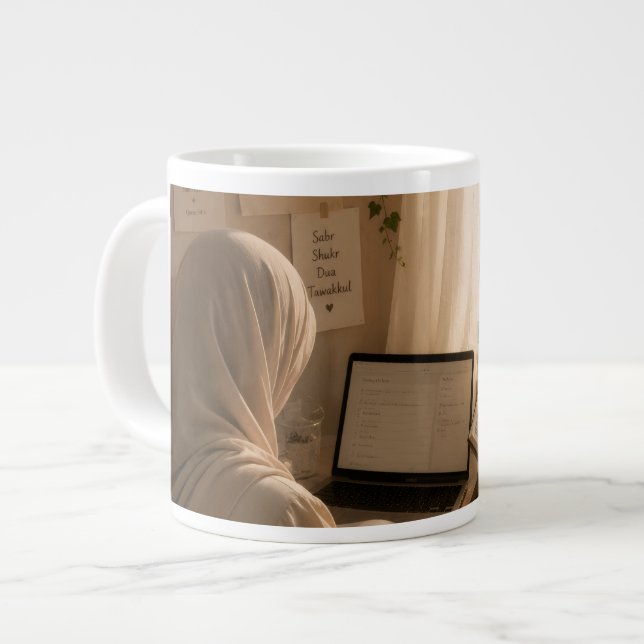 Mug spirale Deen et Dunya islamique (Devant gauche)
