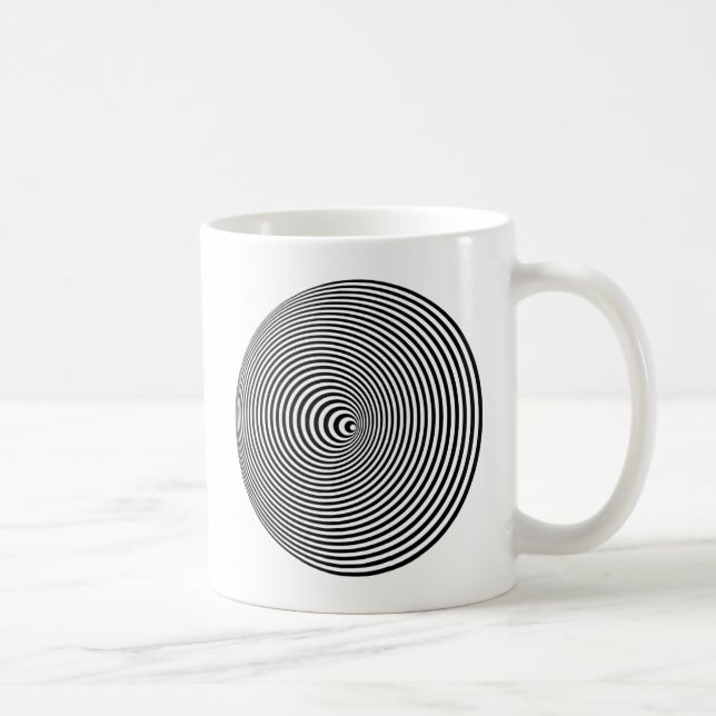 Mug Spirale d'illusion optique (Droite)