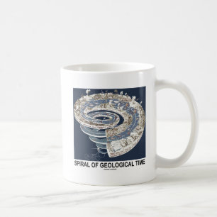 Mug Spirale du temps géologique Histoire de la Terre S