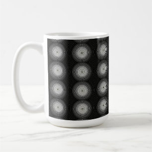 Mug Spirale Noire Et Blanche