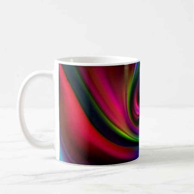 Mug Spirales Arrière - plans Abstraites douces I (Gauche)