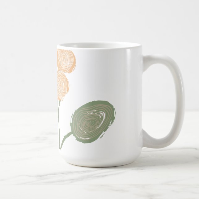 Mug Spirales d'Énergie Fleurissante (Droite)