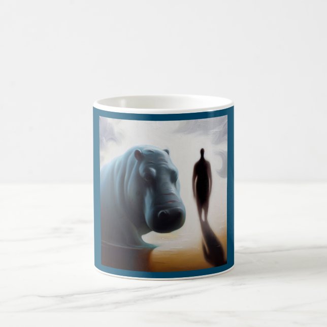 Mug Spirit Animal Hippopotamus 3 (Centre)