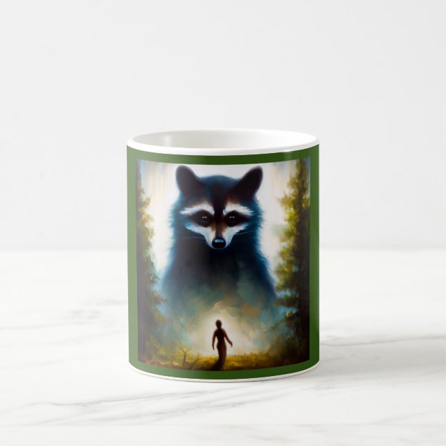 Mug Spirit Animal Raccoon 2 (Centre)