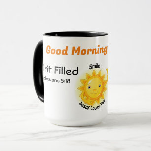 Mug Spirit Rempli Bonjour Lever du soleil