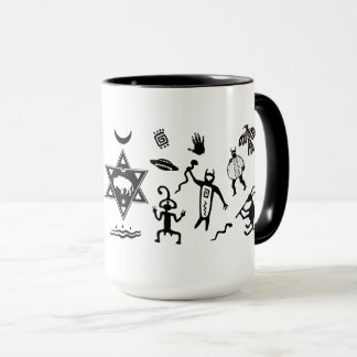 Mug Spiritueux blancs de tribal de Buffalo
