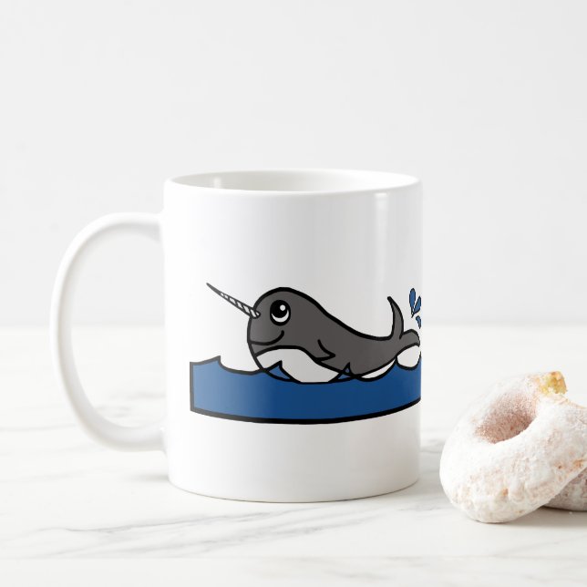 Mug Splash Narwhal (Avec donut)