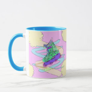 Mug Splatter à pales roulantes des années 90