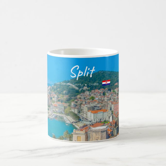Mug Split, Croatie - Ville côtière (Centre)
