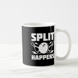 Mug Split Se Produit Drôle Bowling Plaisanterie