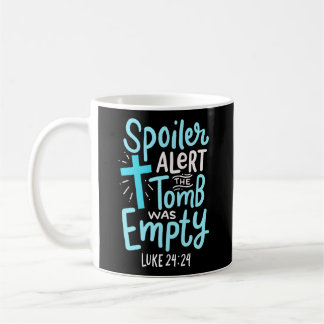 Mug Spoiler Alert Tomb Était Vide Pâques Religieux Chr