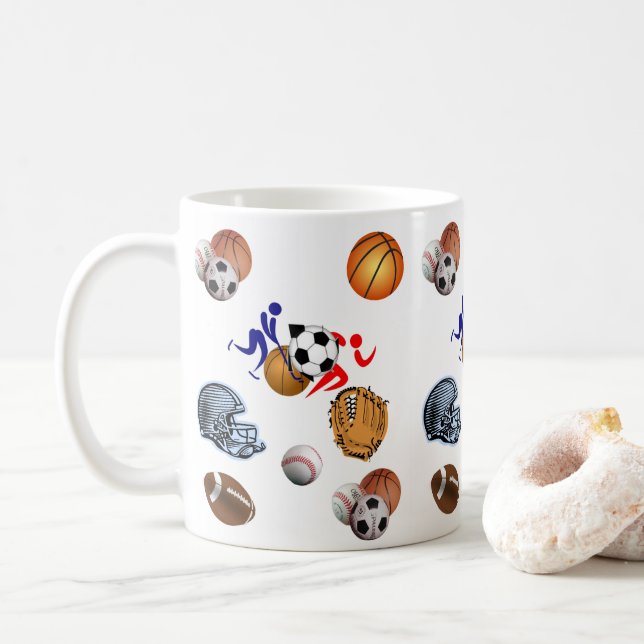 Mug sport de muqueuses (Avec donut)