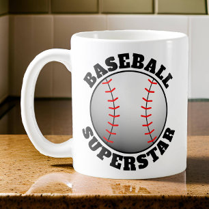 Mug Sport de superstar de baseball