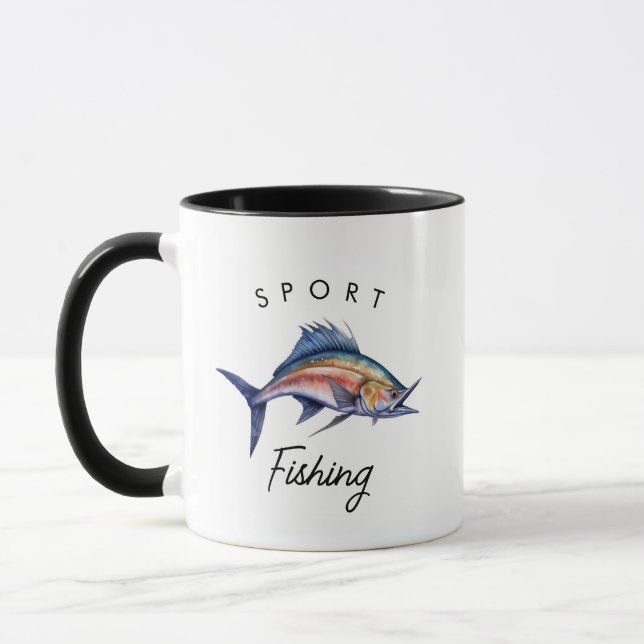 Mug Sport Pêche Blue Marlin (Gauche)
