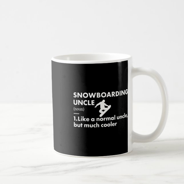 Mug Sport Uncle Définition Snowboard (Droite)