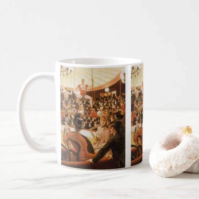 Mug Sporting Ladies (alias Circus Lover) par James Tis (Avec donut)