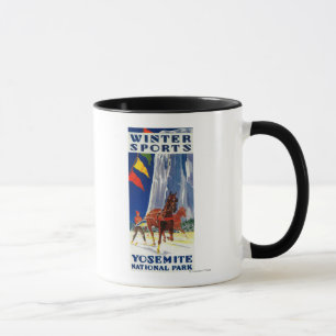 Mug Sports d'hiver chez Yosemite PosterYosemite, CA