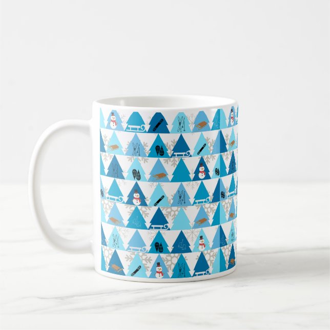 Mug Sports d'hiver et loisirs de neige (Gauche)