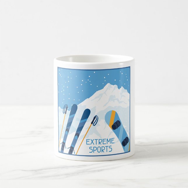 Mug Sports d'hiver extrêmes (Créateur téléchargé)
