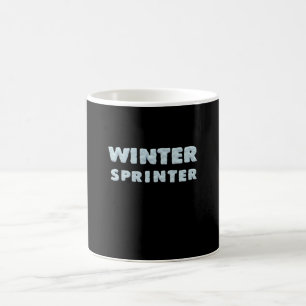 Mug Sports d'hiver - Sprinter d'hiver - Chemise de ski
